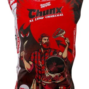 Jealous Devil Chunx XL Series JDCHXXL20LBS Lump Charcoal, 20 lb
