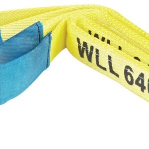 ProSource FH4019 Lifting Sling, Heavy-Duty, Polyester, Yellow