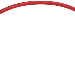 ProSource FH4032 Stretch Cord, 9 mm Dia, 24 in L, Polypropylene, Red, Hook End