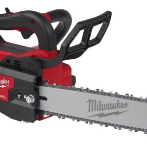 Milwaukee 2826-20T Top Handle Chainsaw, Tool Only, 18 V, Lithium-Ion, 14 in L Bar, 0.325 in Pitch