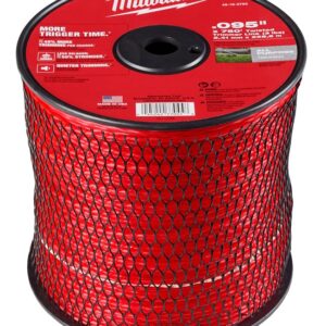 Milwaukee 49-16-2783 Trimmer Line Spool, 0.09 in Dia, 750 ft L, Polymer, Red