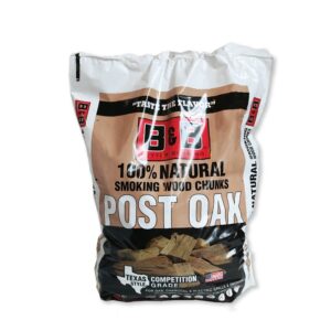 B & B Charcoal 00132 Series Smoking Chunk, Post Oak, Wood, 549 cu-in