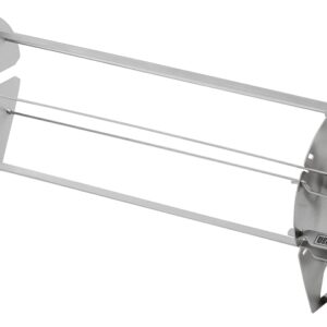 Weber 7675 Rotisserie Skewer SetÃ¢â¬â¹, 16 in L Spit Rod, Stainless Steel Spit Rod