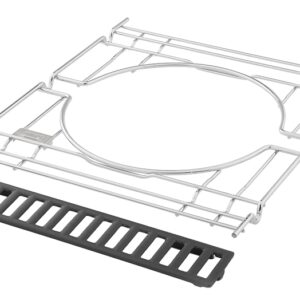 Weber 7677 Frame Kit, 18.9 in L, 16.8 in W, Cast Iron/Steel, Enamel/Plated