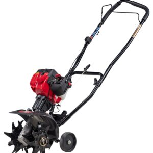 Troy-Bilt 21BK225G766 Garden Cultivator, Gas, 25 cc Engine Displacement, Air Cooled Engine, 9 in Max Tilling W