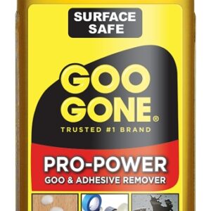 Goo Gone 2181 Goo and Adhesive Remover, 16 oz Spray Bottle, Liquid, Citrus, Yellow