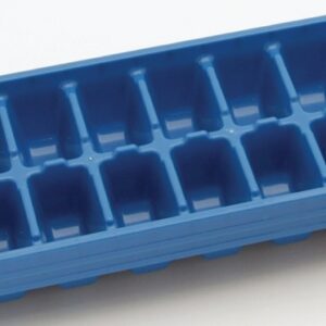 Chef Craft 21846 Ice Cube Tray, 16-Compartment, Assorted, Dishwasher Safe: Yes