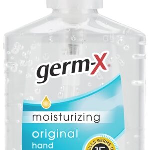 Germ-X 1000056590 Original Hand Sanitizer, Clear, 8 oz Pump Bottle