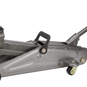 ProSource T050108 Hydraulic Floor Jack, 2 ton, 5-1/8 to 13-3/4 in Lift, Steel, Gray