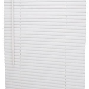 Simple Spaces PVCMB-2A Blind, 64 in L, 25 in W, Vinyl, White