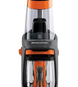 Bissell 1548 Pet Carpet Cleaner, 1 gal Tank, 11 in W Cleaning Path, Samba Orange