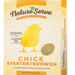 NatureServe 290005 Chick Starter Grower, Crumble, 40 lb