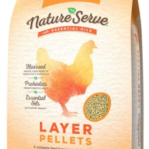 NatureServe 104020 Layer Pellet, Pellet, 20 lb Bag