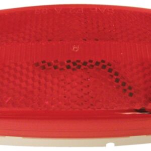 PM V180R Marker Light, 12 V, LED Lamp, Red Lens, Surface Mounting