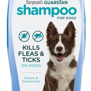 Sergeant's Guardian Series 102 Flea and Tick Shampoo, Clean Cotton, 18 oz