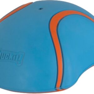 Chuckit! 50993 Dog Toy, One-Size, Indoor Super Slider Toy, Rubber, Blue