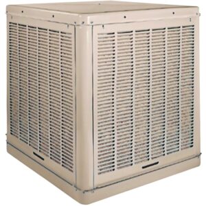 Champion-Essick 5000DD Evaporative Cooler, 10.7 gal Tank, 1 or 2 Speed (Motor Not Included)-Speed, 115 V, Cool Sand