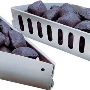 Weber Char-Baskets 7403 Charcoal Briquettes Holder, Aluminized Steel