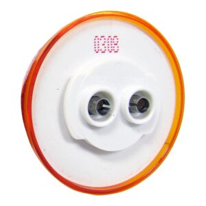 PM V166A Marker Light, 12 V, LED Lamp, Amber Lens, Grommet