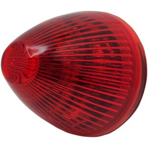 PM V166R Marker Light, 12 V, LED Lamp, Red Lens, Grommet