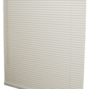 Simple Spaces PVCMB-11AA Blind, 64 in L, 36 in W, Vinyl, Alabaster