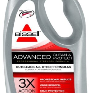 Bissell 49G5 Carpet Cleaner, 32 oz Bottle, Pale Yellow, Characteristic, Liquid, 1.06 Specific Gravity