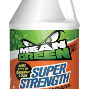 Mean Green MG101 Cleaner and Degreaser, 128 oz Bottle, Liquid, Characteristic
