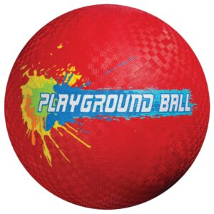 Franklin Sports 6325 Playground Ball, 8-1/2 in Dia, Rubber, Assorted