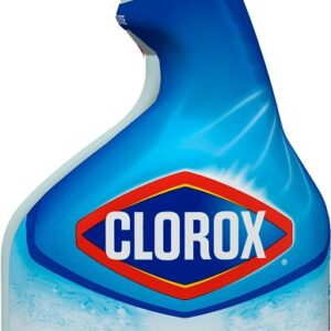 Clorox Clean-Up 30058 All-Purpose Cleaner, 32 oz Bottle, Liquid, Apple, Floral, Bleach, Pale Yellow