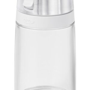 Oxo 1272380 Sugar Dispenser, 9 oz Capacity, Plastic/Stainless Steel, Clear