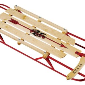 Paricon 1048 Runner Sled, Flexible Flyer, 5-Years Old and Up, Steel, Red