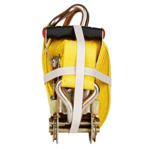 Keeper 89616 Tie-Down Strap, 2 in W, 16 ft L, 3333 lb Working Load, J-Hook End