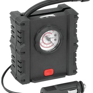 Genuine Victor 500 Series 22-1-30500-8 Tire Inflator, 12 V, 1 to 50 psi Pressure, Dial, ABS, Black/Red