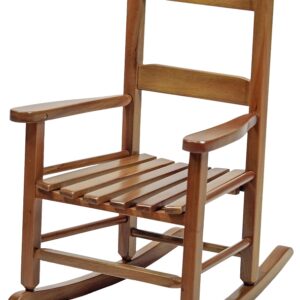 Seasonal Trends KN-14N/KN-10-N Childs Rocking Chair, 14-3/4 in OAW, 18-1/4 in OAD, 22-1/2 in OAH, Hardwood, Natural