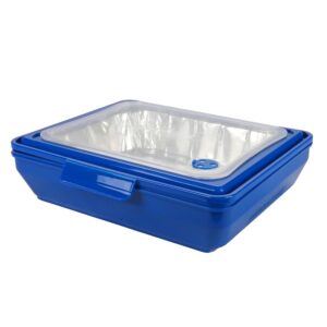 Mr. BAR-B-Q 40405Y Cook and Serve Carrier, Plastic, Clear