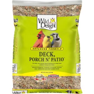 Wild Delight Porch N Patio 374050 Bird Food, 5 lb Bag