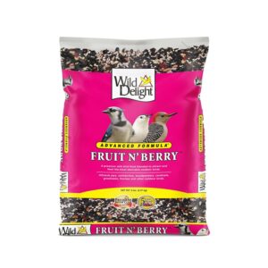 Wild Delight 365050 Bird Food, Berry, Fruit Flavor, 5 lb Bag