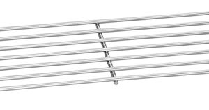 Weber 7513 Warming Rack, 24.9 in L, 4.7 in W, Steel, Chrome