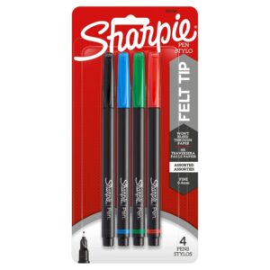 Sharpie 1924214 Permanent Marker, Fine Point Lead/Tip, 0.4 mm Lead/Tip