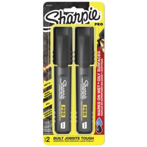 Sharpie 2018330 Permanent Marker, Black Lead/Tip, Includes: (2) Permanent Markers