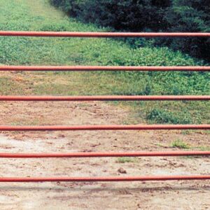 Behlen Country 40130061 Utility Gate, 70 in W Gate, 50 in H Gate, 20 ga Frame Tube/Channel, Red