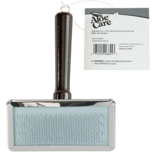 Aloe Care 06855 Slicker Brush, Stainless Steel