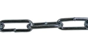 Boss Pet PDQ 09415 Tie-Out Chain, Welded Link, 15 ft L Belt/Cable, Steel, For: Dogs Up to 125 lb