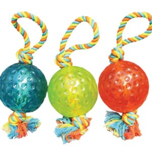 Chomper WB15527 Dog Toy, Tug Ball, Thermoplastic Rubber
