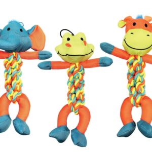 Chomper WB15636 Dog Toy, Braided Rope