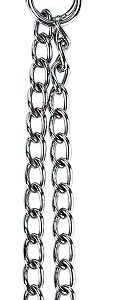 Boss Pet PDQ 12920 Choke Chain Collar, 2.5 mm Chain, 20 in L Collar, Steel