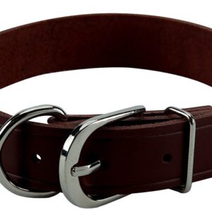 Boss Pet PDQ 30019 Hunting Collar, 19 in L Collar, 1 in W Collar, Leather, Brown