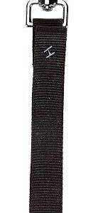 Digger's 2957203 Lead, 72 in L, 1 in W, Nylon Line, Black