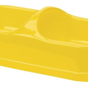 HiLo 00213H Dog Feeding Bowl, L, 14 oz Volume, 2-Compartment, Plastic
