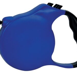 Casual Canine 11611 12 19 Belted Retractable Lead, 12 ft L, Blue, Snap Hook